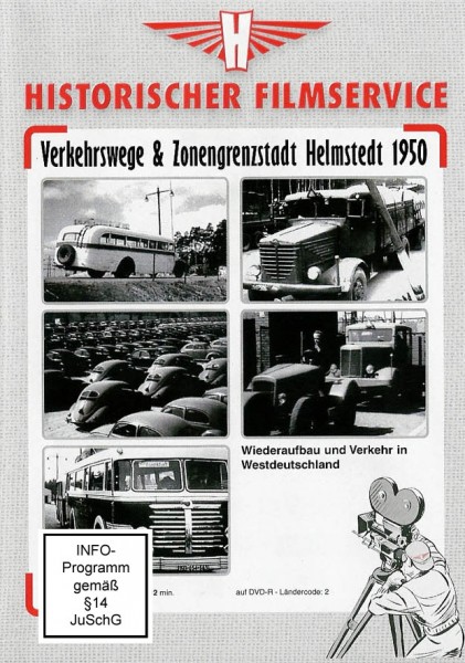 Zonengrenzstadt Helmstedt 1950 DVD
