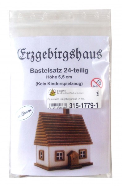 Bastelsatz Erzgebirgshaus