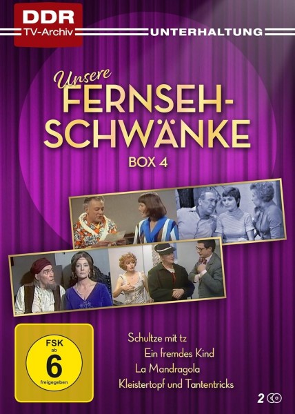DDR Fernsehschwänke Box 4 - 2 DVDs