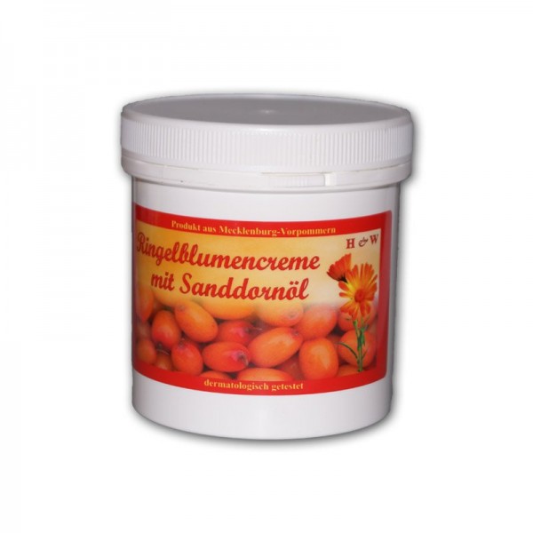 Ringelblumencreme mit Sanddornöl
