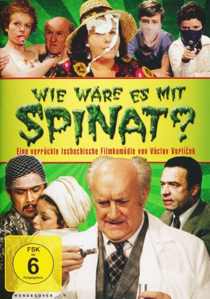 Wie wäre es mit Spinat? Tschechische Komödie DVD