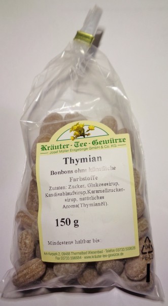 Bonbons Thymian 150 g