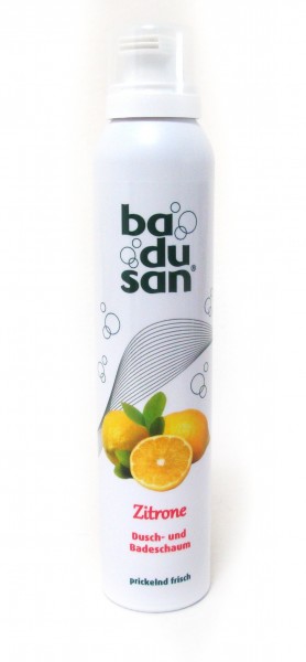 Duschschaum, Schaumspray Zitrone Badusan 200 ml