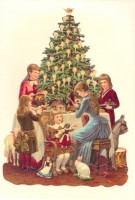 Aufstellschmuckkarte Weihnachten Aufstellschmuckkarte Weihnachten