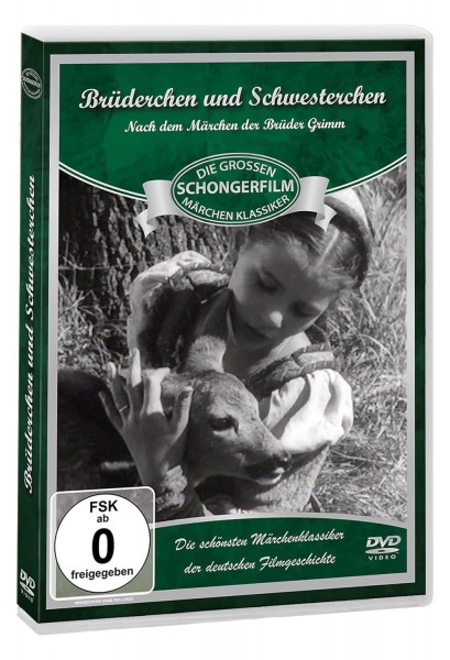 Brüderchen und Schwesterchen Märchen DEFA - DVD