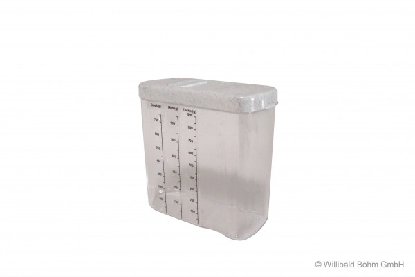 Schüttbox 1,0 l, mit Skala