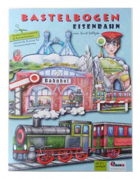 Bastelbogen "Eisenbahn"
