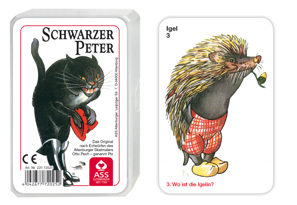 ASS Altenburger 22572025 Original Schwarzer Peter Kartenspiel 