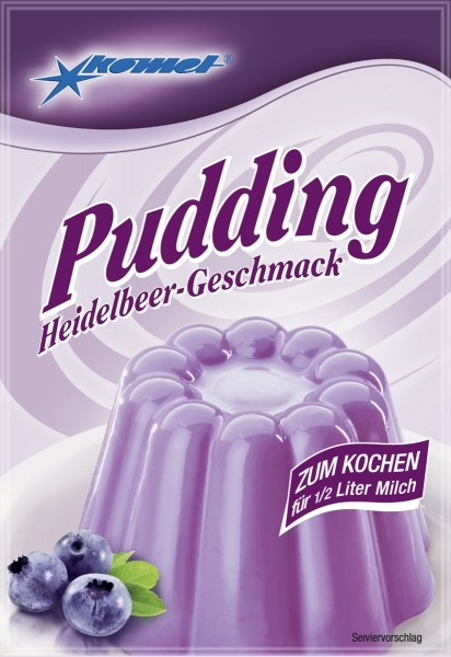 Pudding Heidelbeer-Geschmack, 40 g