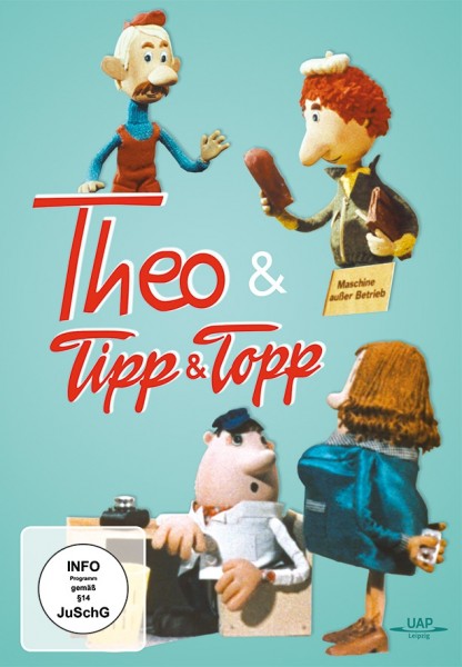 DVD Theo & Tipp und Topp Zeichentrickfilm DDR