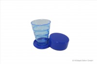 Klappbecher leuchtblau Klappbecher leuchtblau