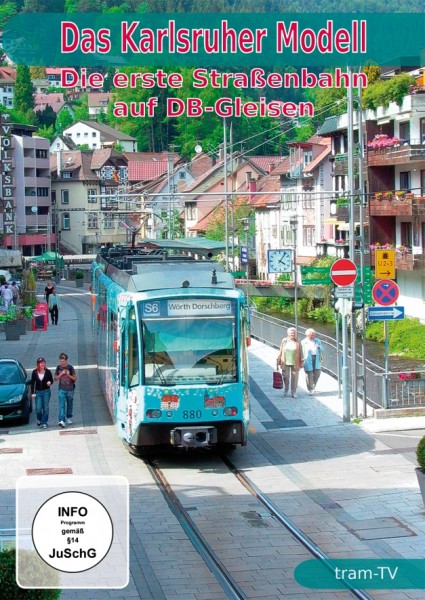 Das Karlsruher Modell-Die erste Straßenbahn auf DB