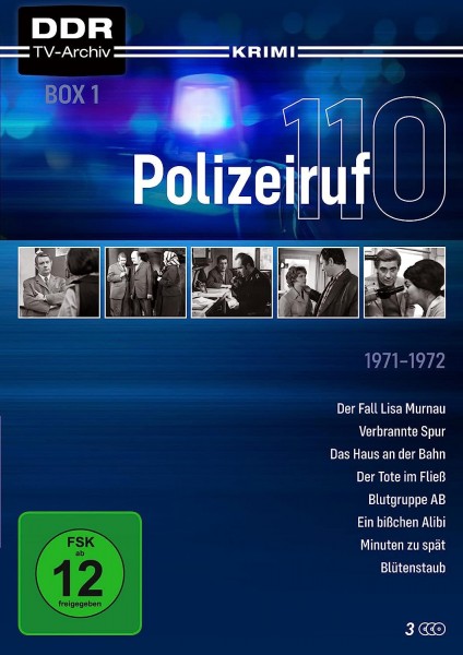 Polizeiruf 110, Box 1, 1971-1972