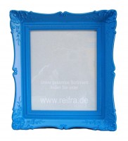 Bilderrahmen antik himmelblau Bilderrahmen antik himmelblau
