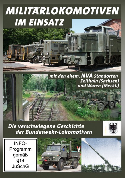 Militärlokomotiven im Einsatz - Bundeswehr DVD