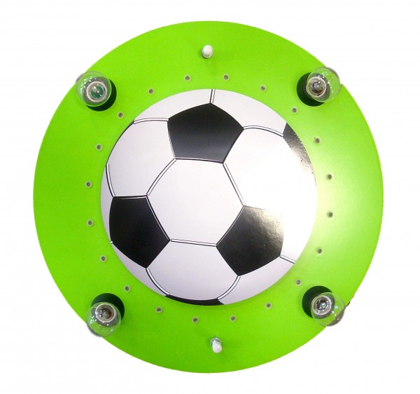 Rondell "Fußball" hellgrün 4-20 LED- Kinderzimmer