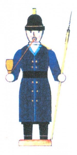 Bastelsatz Rauchmann Feuerwehrmann