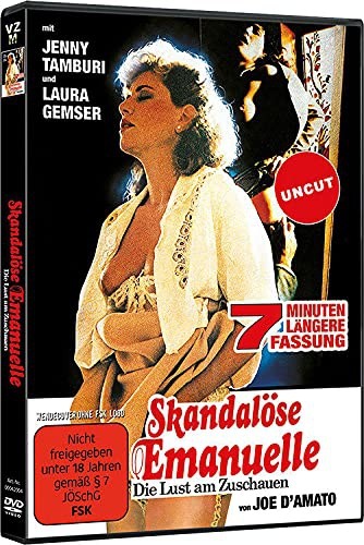 Skandalöse Emanuelle Lust am Zuschauen, uncut DVD