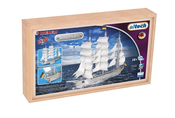 Eitech Metallbaukasten -  Segelschiff Gorch Fock