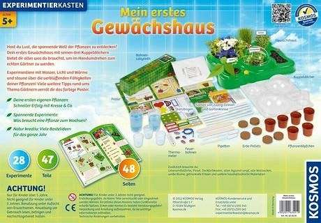 Experimentierkasten Mein erstes Gewächshaus | Experimentierkästen
