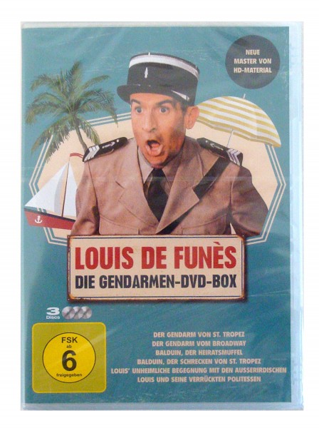 Louis de Funes: Die Gendarmen-DVD-Box