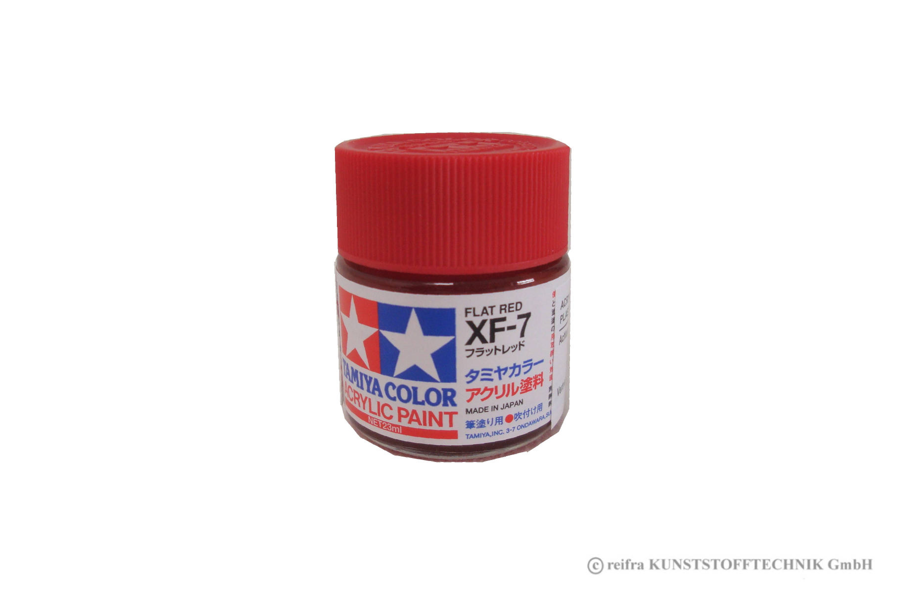 Farbe für Modellbau XF-7 rot matt 23 ml | reifra KUNSTSTOFFTECHNIK GmbH