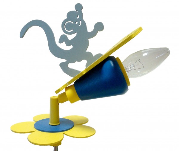 Klemmspot  Maus l-flg.- Kinderzimmer Lampe