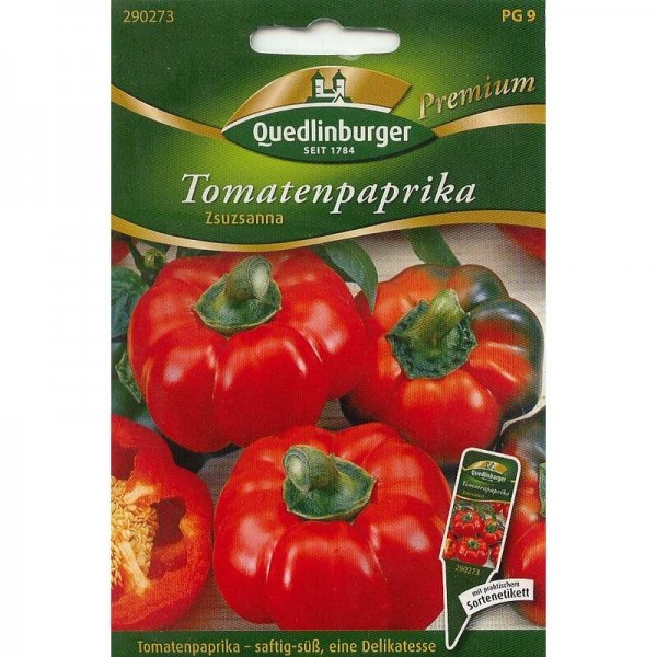 Tomatenpaprika Zsuzanna Quedlinburger