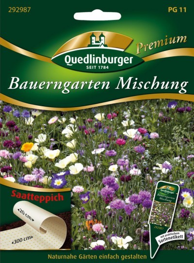 Bauerngarten - Mischung von Quedlinburger Saatgut