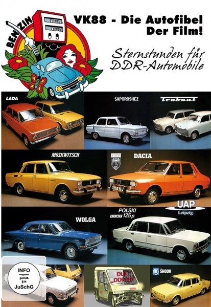 VK88 - Die Autofibel -Der Film! DVD,DDR Automobile