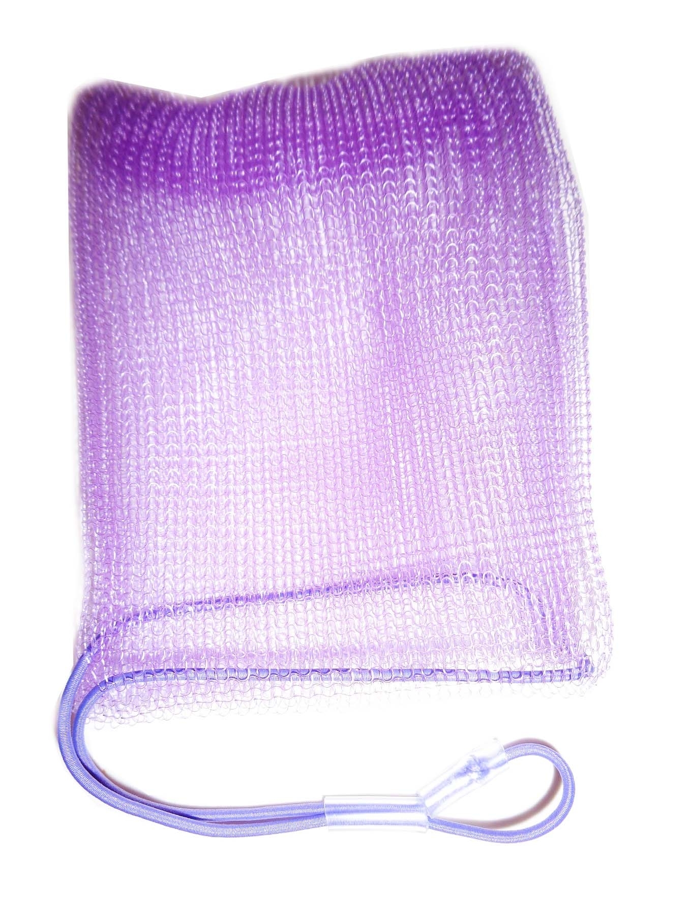 1 Seifennetz Lila – Seifensparer, Waschbeutel, Hygienisch, Sparsam, Für Seifenreste Und Massage