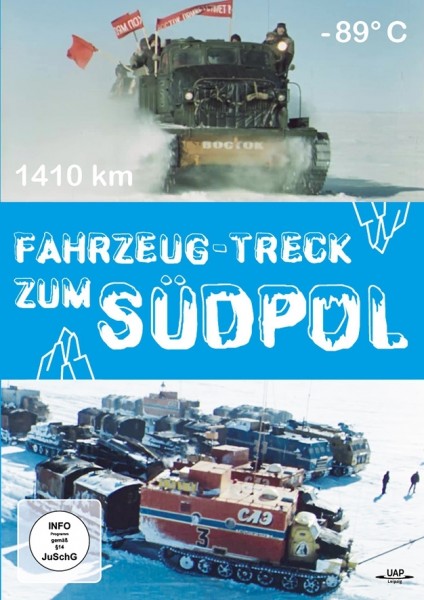 Fahrzeug-Treck zum Südpol Station Wostok DVD