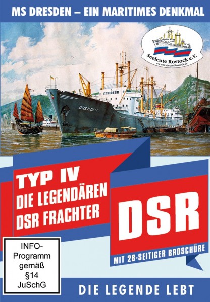 Die legendären DSR Frachter Typ IV, MS Dresden DVD