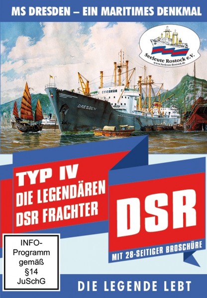 Die legendären DSR Frachter Typ IV, MS Dresden DVD