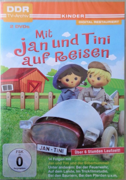 Mit Jan und Tini auf Reisen 1 - 2 DVDs