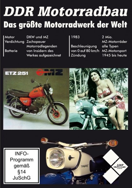 Das größte Motorradwerk der Welt DDR Doku DVD