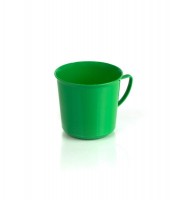 Henkelbecher 330 ml, grün Henkelbecher 330 ml, grün
