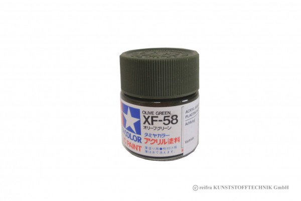 Farbe für Modellbau XF-58 olivgrün matt 23 ml