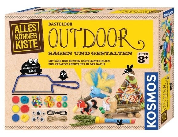 Bastelbox Kosmos Outdoor Sägen und Gestalten