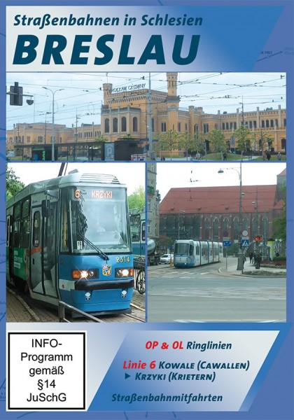 Straßenbahnen in Schlesien - Breslau DVD