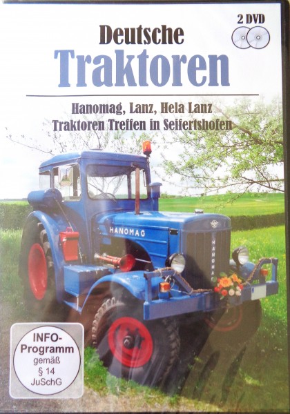 Deutsche Traktoren 2 DVDs Hanomag Lanz Hela Lanz