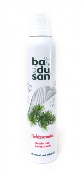 Duschschaum, Schaumspray Fichtennadel Badusan 200