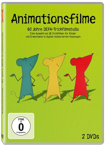 DEFA Animationsfilme 60 Jahre Trickfilmstudio 2DVD