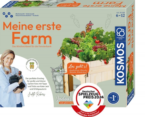 Meine erste Farm-Hochbeet für die Fensterbank