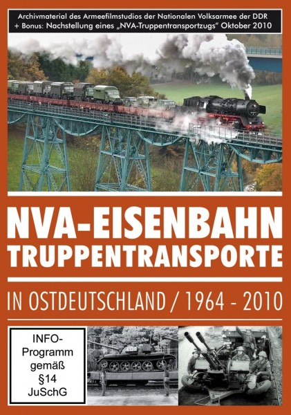 Eisenbahn Truppentransporte der NVA 1964-2010