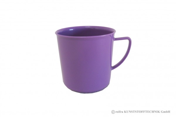 Henkelbecher, violett